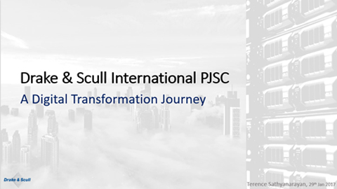 Business transformation journey: lessons learned by Terence Sathyanarayan, Corporate Director of IT, Drake and Scull