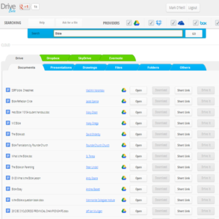Open Drive turns cloud storage services into one big file sharing network
