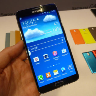 Hands on Samsung’s Galaxy Note 3