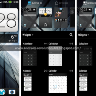 HTC Sense 5.5 screenshots suggest a removable BlinkFeed