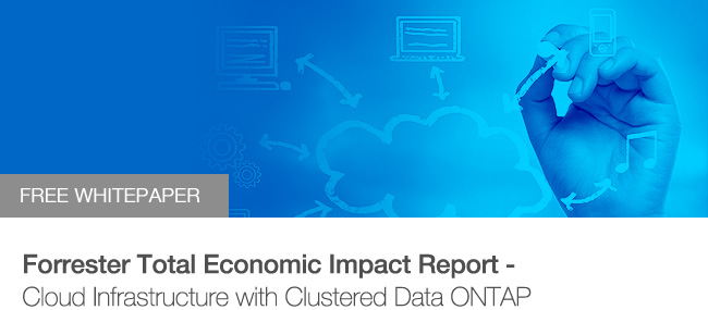 Forrester Total Economic Impact Report- Cloud Infrastructure with Clustered Data ONTAP